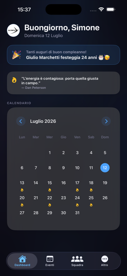 La Dashboard su iPhone